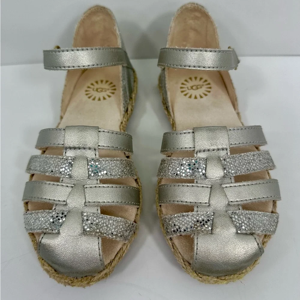 UGG Matilde Espadrille Sandal Toddler Girl Size 10